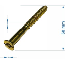 EMBELLECEDOR EXAGONAL BRONCE  PARA LAPIDAS