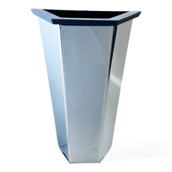 FLORERO BUCARO ADHESIVO PIRAMIDE LISO